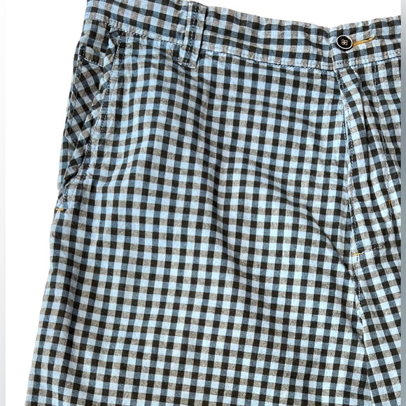 Tommy Bahama Size 36 Men's Shorts Blue Gingham Plaid - Picture 2 of 12